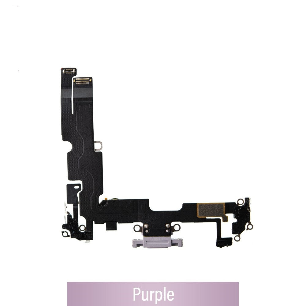 Red Charging Port for iPhone 14 Plus-Purple Red Charging Port for iPhone 14 Plus-Purple